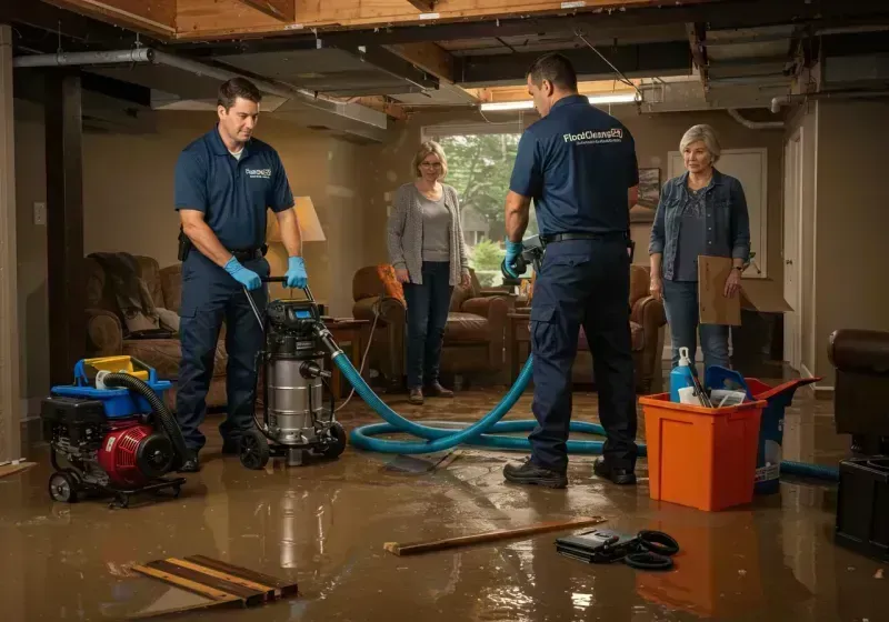 Basement Water Extraction and Removal Techniques process in Acadia Parish, LA